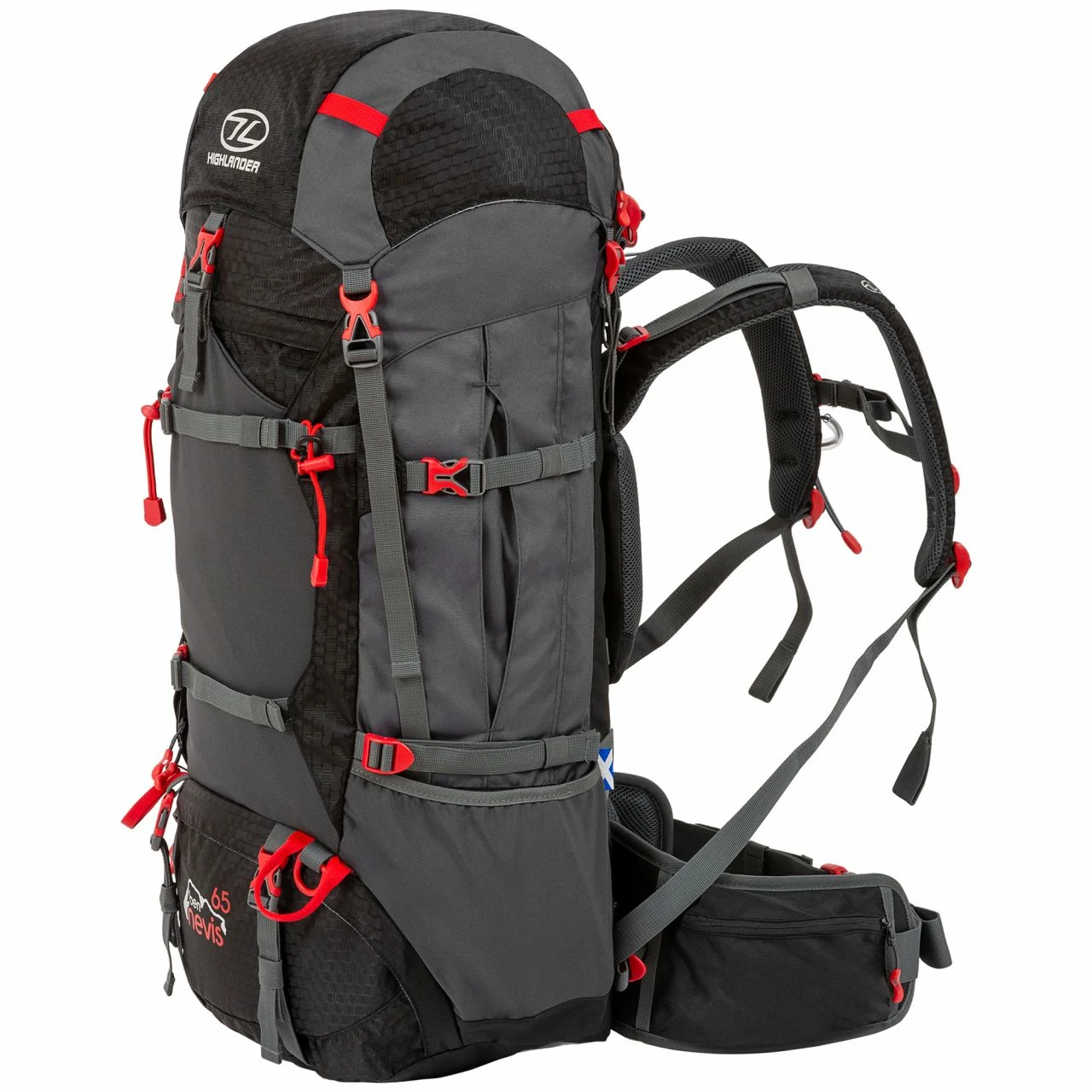 Highlander Rucksack Ben Nevis Schwarz 4 Highlander Rucksack Ben Nevis Schwarz – Bild 2