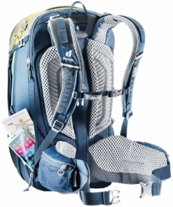 Deuter Trans Alpine Pro 28 -FJÄLLRÄVEN Boutiquen 3201121 6314 TransAlpinePro28 clay marine D 07 1280x1280